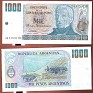 Pesos Argentinos - 1000 Pesos Argentinos - Argentina - 1984 - Series : C, D - 0